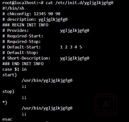 "/etc/init.d" Script Which Starts the XorDDos Malware at Startup