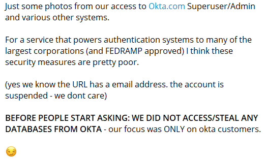 Microsoft and Okta are investigating potential attacks by the Lapsus$  hacking group