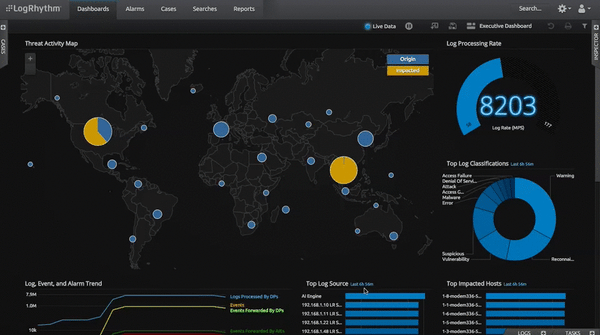siem LR dashboard