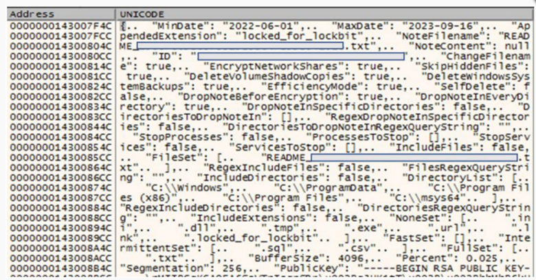 Decrypted Configuration
