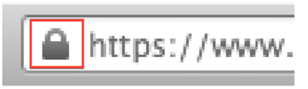 Padlock in Browser