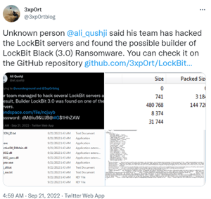 LockBit Builder Leaked