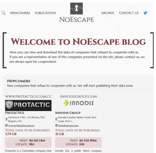NoEscape Blog