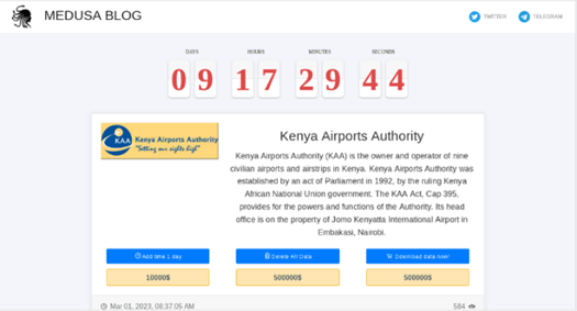 Kenya Attacked Kenya Airports Authority